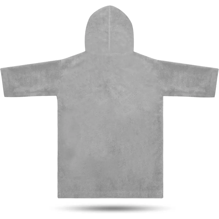 normani Kinder langarm Poncho 2-5 Jahre Pichilemu Grau