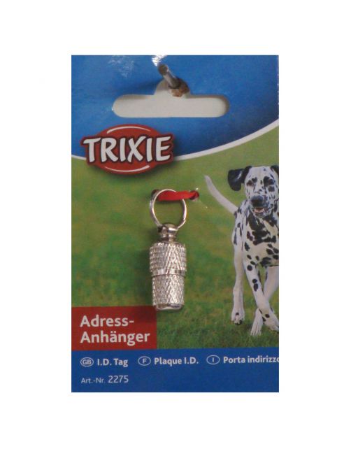 Trixie Adreshanger - Kattenadresdrager - Chroom