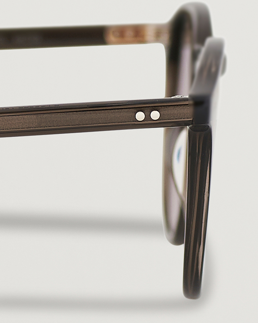 Garrett Leight Hampton 46 Sunglasses Black Glass