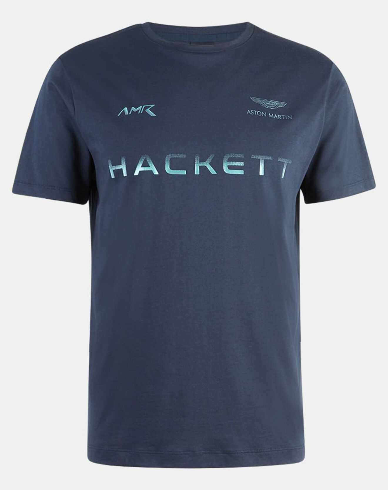 Hackett London T-Shirt Logo Aston Martin Racing bleu