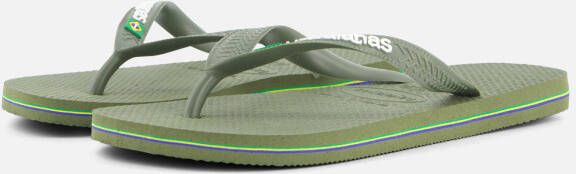 Havaianas Teenslippers Brasil Logo zomerschoen slippers poolslides met logo-opschrift