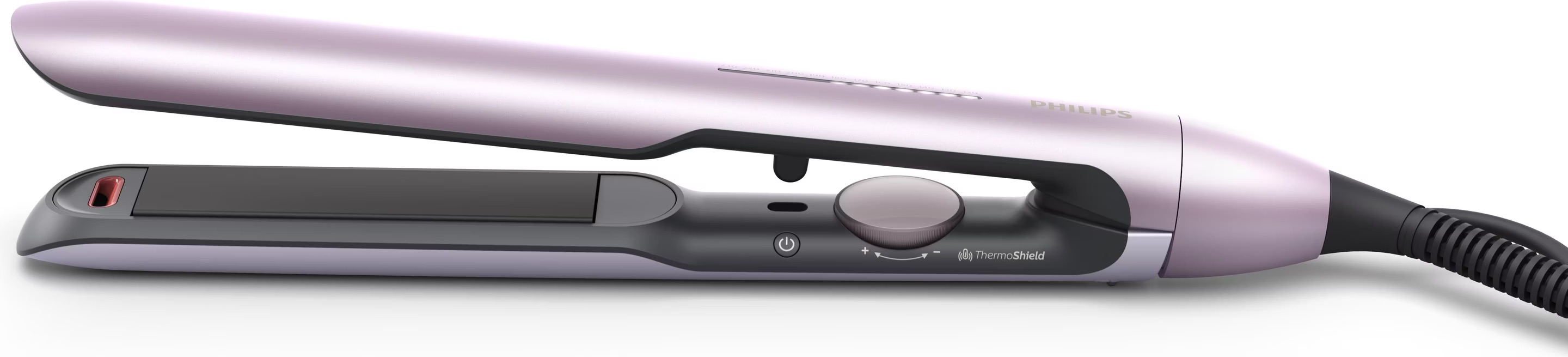 Series 5000 Haarglätter ThermoShield Glätteisen Keramik Haar Streckeisen mit Ionenfunktion (BHS530/00) - Rosa