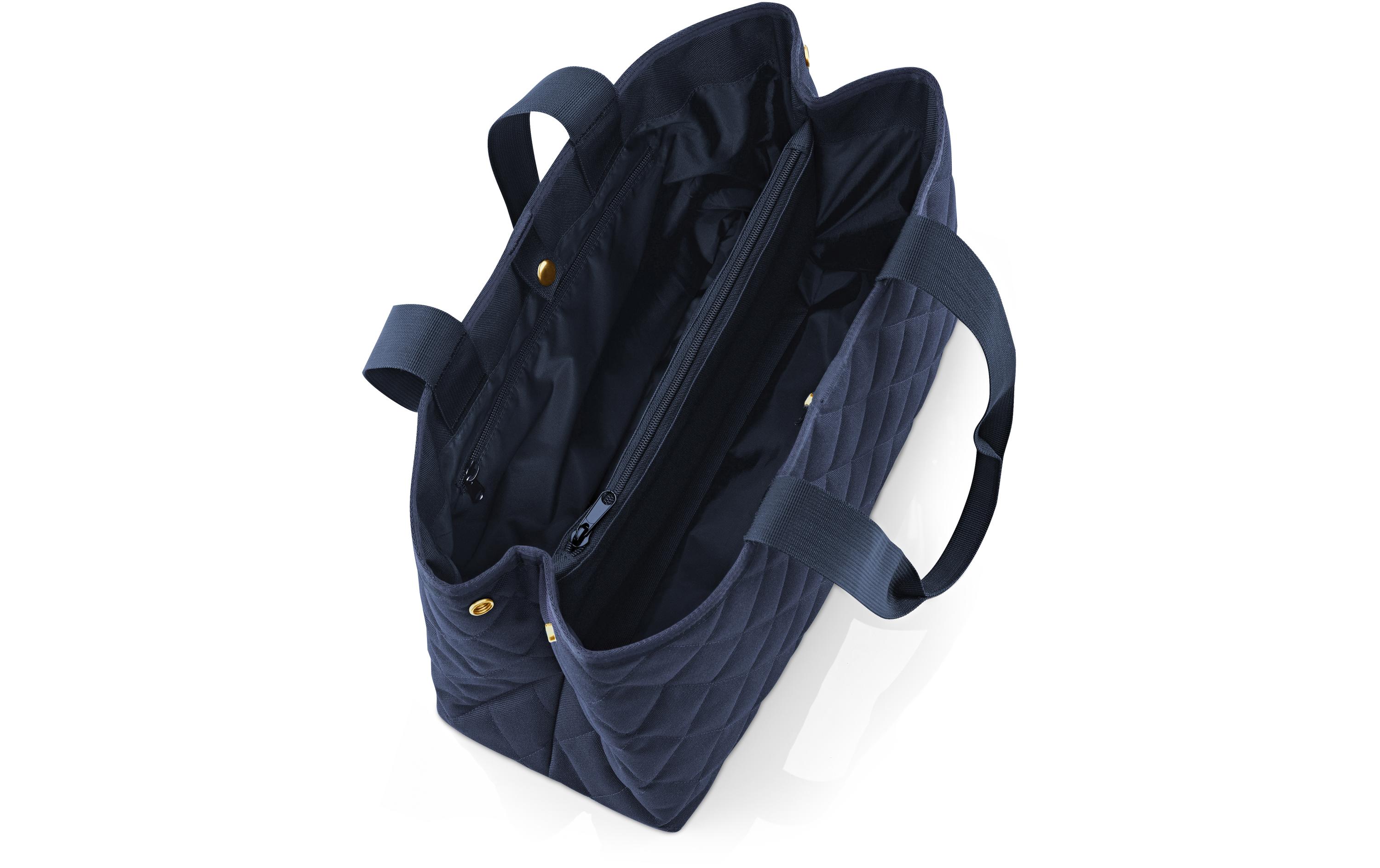 Tasche Classic Shopper L Rhombus Midnight GoldSchultertasche für jeden Tag