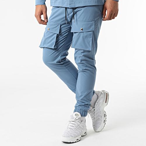 Ensemble Veste Jogger Pant Bleu