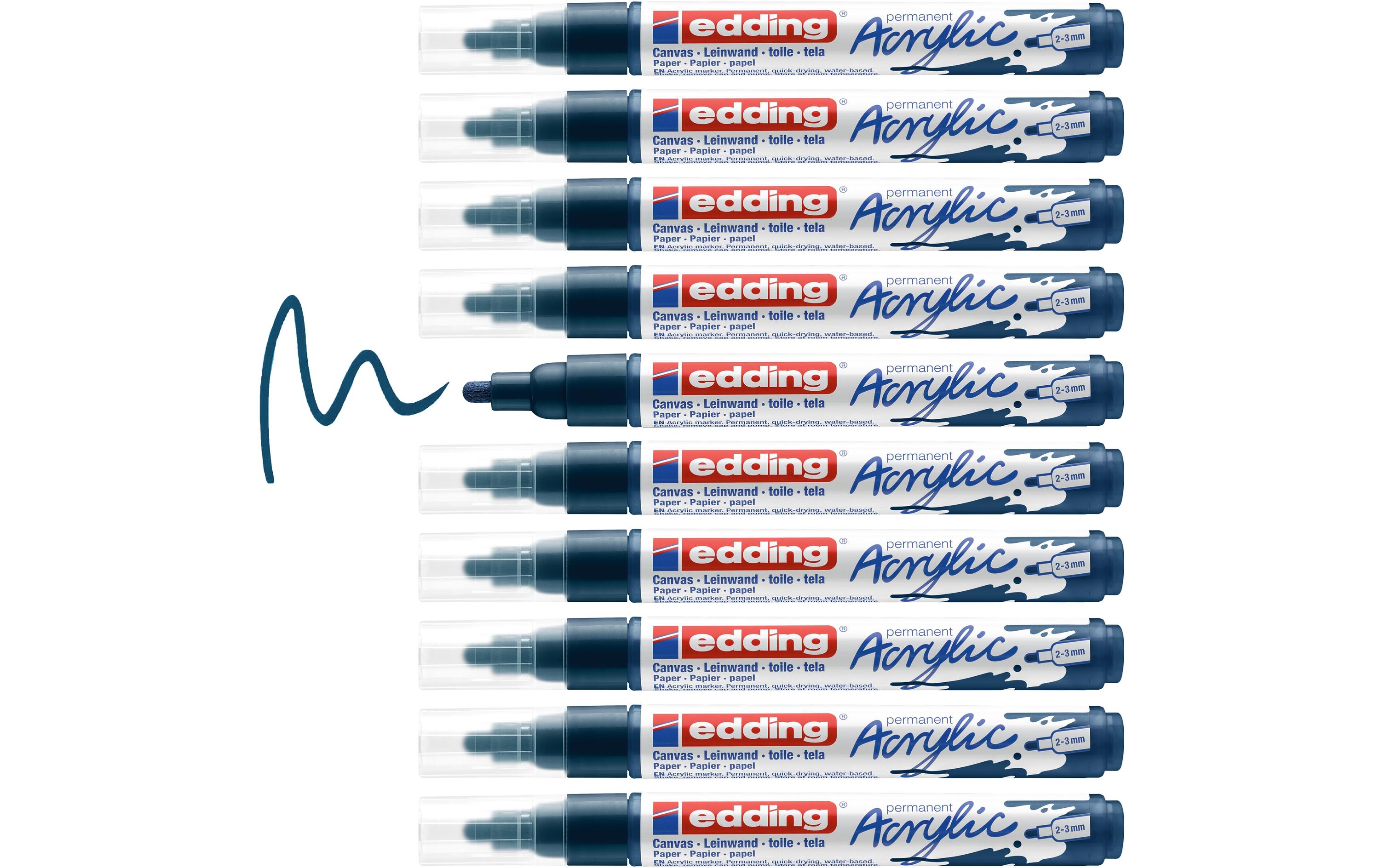 Acrylmarker 5100 Medium, DunkelblauSchnelltrocknende Acrylstifte