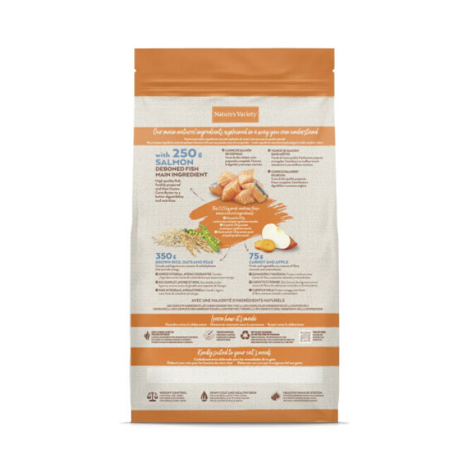 Croquettes pour chat stérilisé Nature's Variety