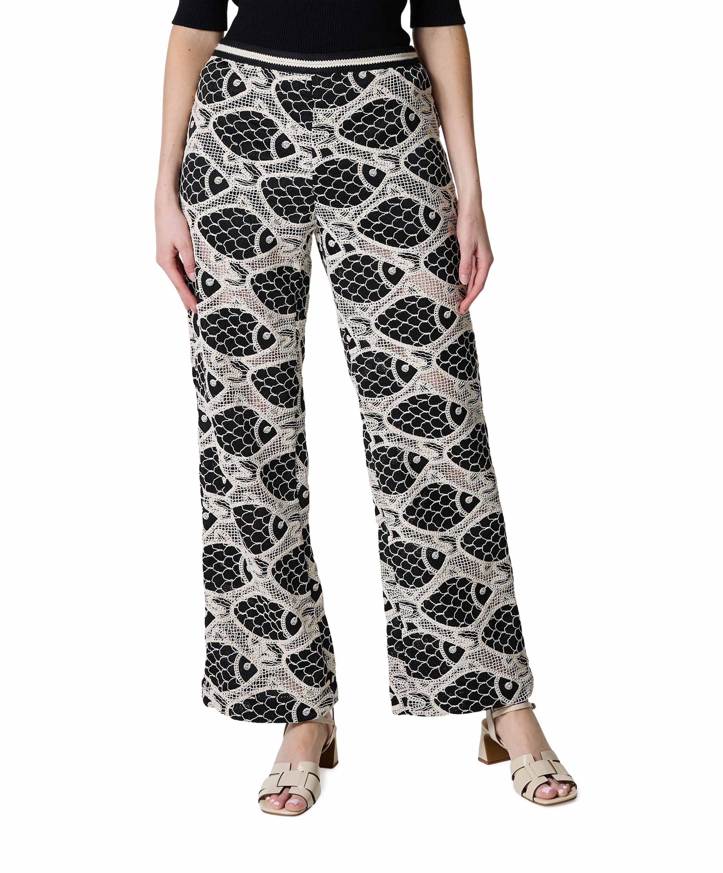 Fabienne Chapot Mora dames broek zwart