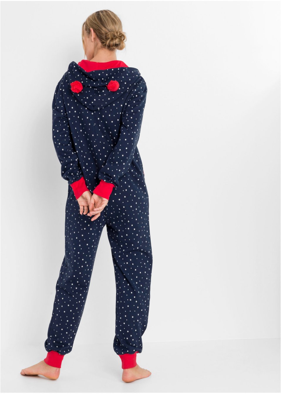 Combipyjama en sweat