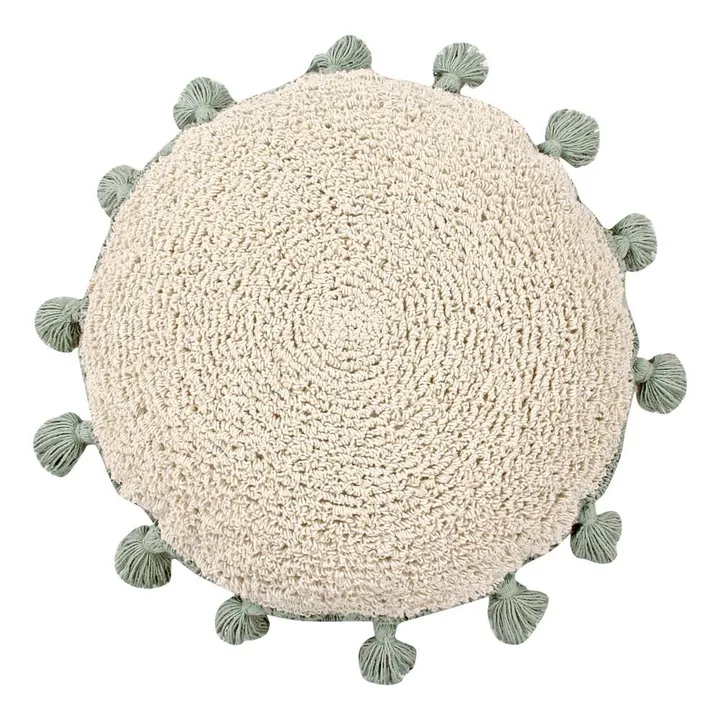 Lorena Canals Coussin de sol Circle | Vert