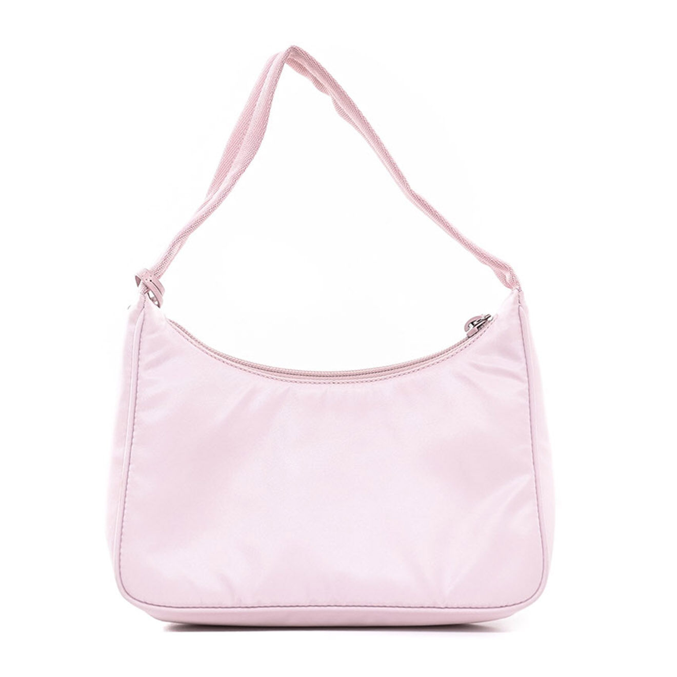 Prada Sac à main Ré-édition 2000 en Nylon rose - Neuf avec étiquette - L.23 cm