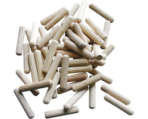 Houten deuvels 8 mm, 40 stuks