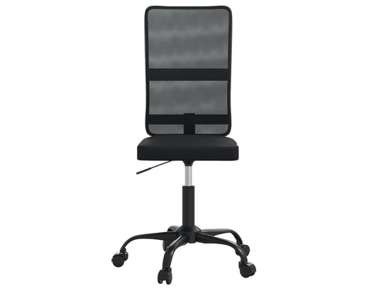 VIDAXL - Chaise de bureau noir tissu en maille