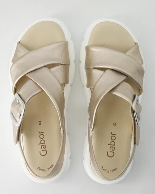 Gabor 64.752.62 Sandalen in Gold
