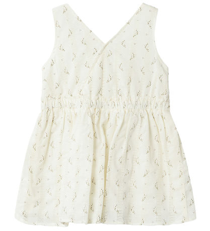 Lil Atelier Kjole - NmfJinna - Coconut Milk m. Blomster