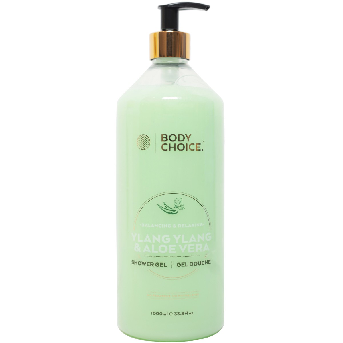 Gel douche hydratant - Ylang-ylang & aloe vera - 1 L