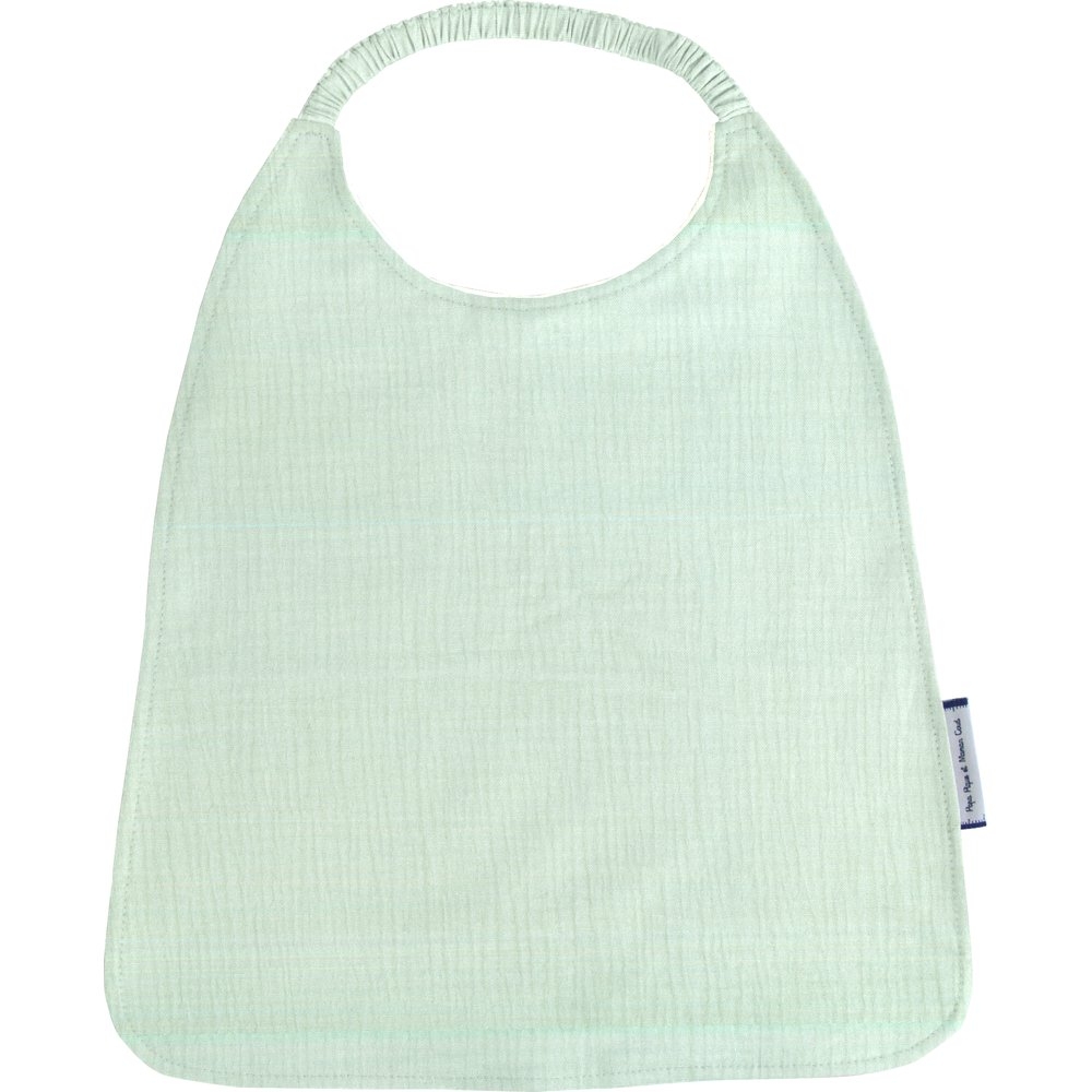 Serviette Enfant Élastique Gaze Vert D'eau
