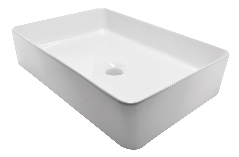 Mueller Ligilo opbouw wastafel 35x50x14.5cm wit