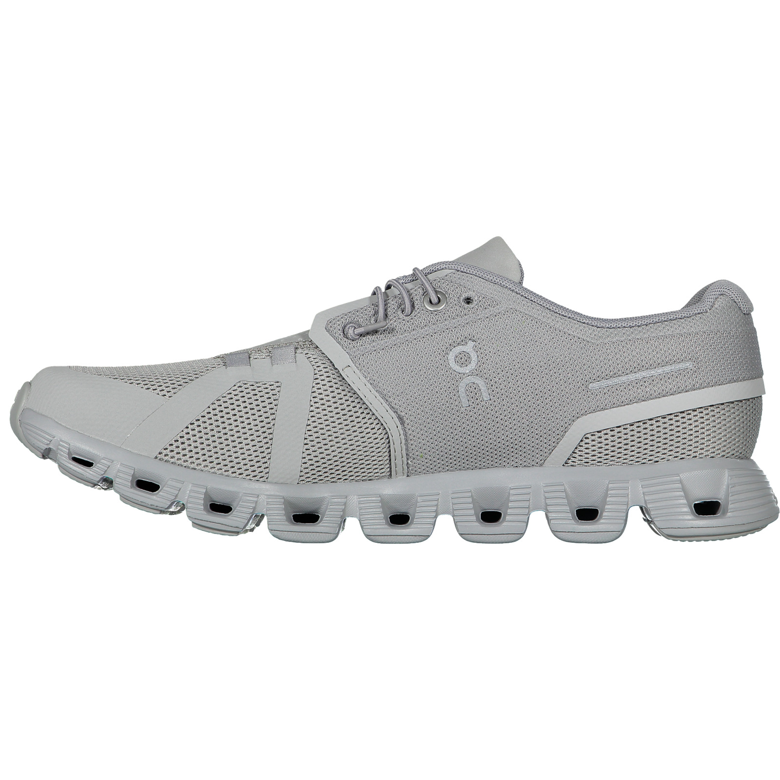 On Herren-Laufschuh Cloud 5 hellgrau, 40