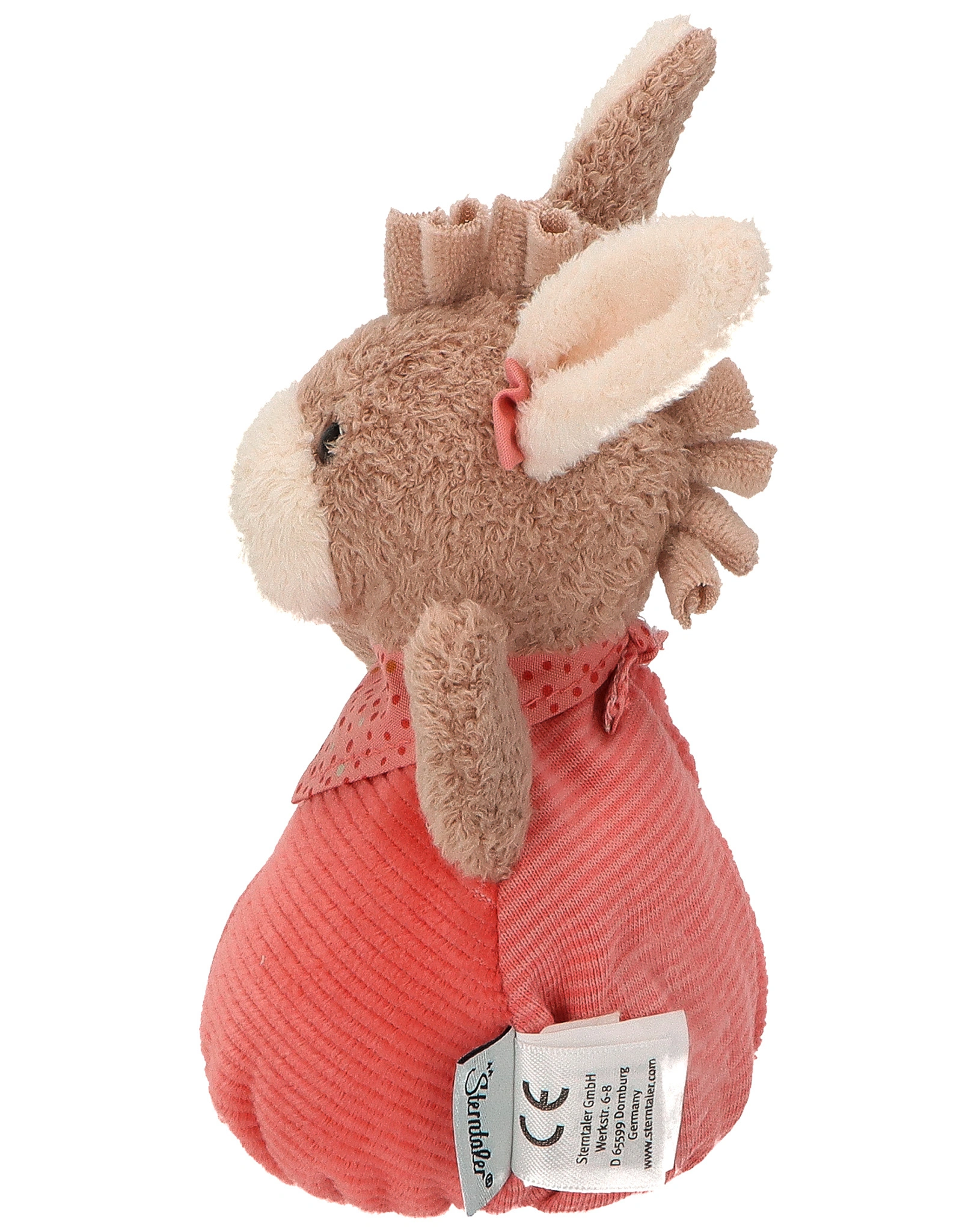 Knuddelsäckchen ESEL EMMILY (15 cm) in hellrot