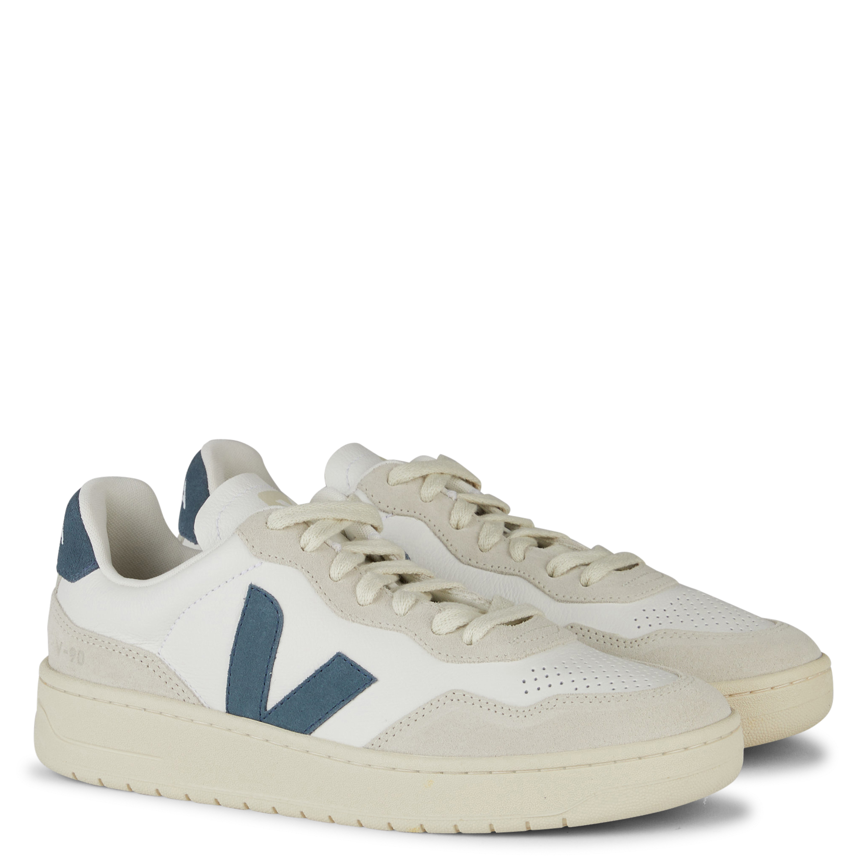 V-90 - Baskets basses en cuir | Multicolore