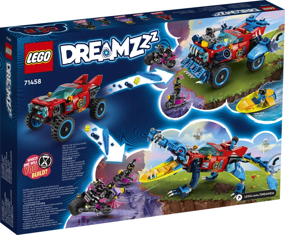 LEGO®DREAMZZZ 71458 - LA VOITURE CROCODILE