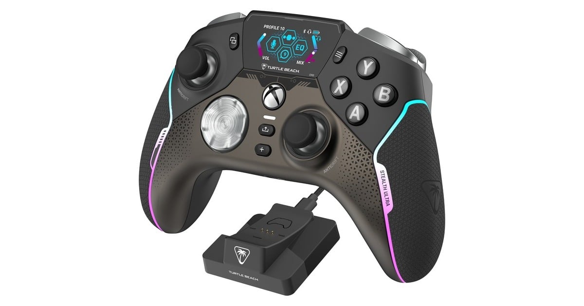 Turtle BeachStealth Ultra Controller  (Zwart, Xbox Series X, Xbox Series S en Xbox One | Windows 10/11 | Android 8.0+-apparaten en ondersteunde smart-tv’s met Bluetooth)