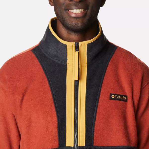 Veste polaire COLUMBIA M BACK BOWL FZ FLEECE WARP RED/RAW HONEY