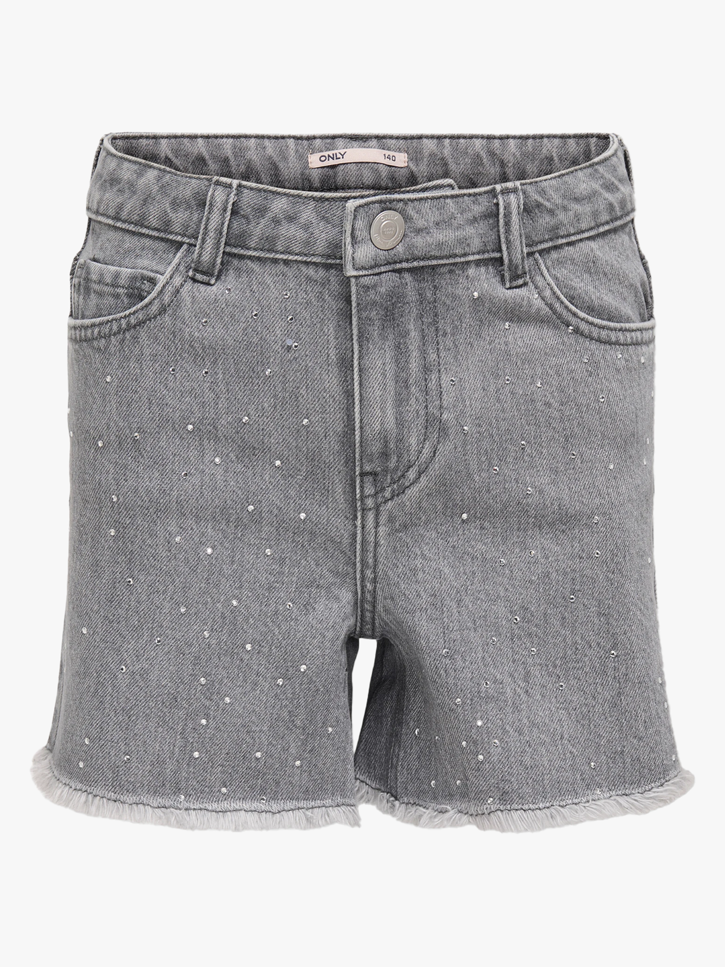 Pacy Rhinestone Denim Shorts