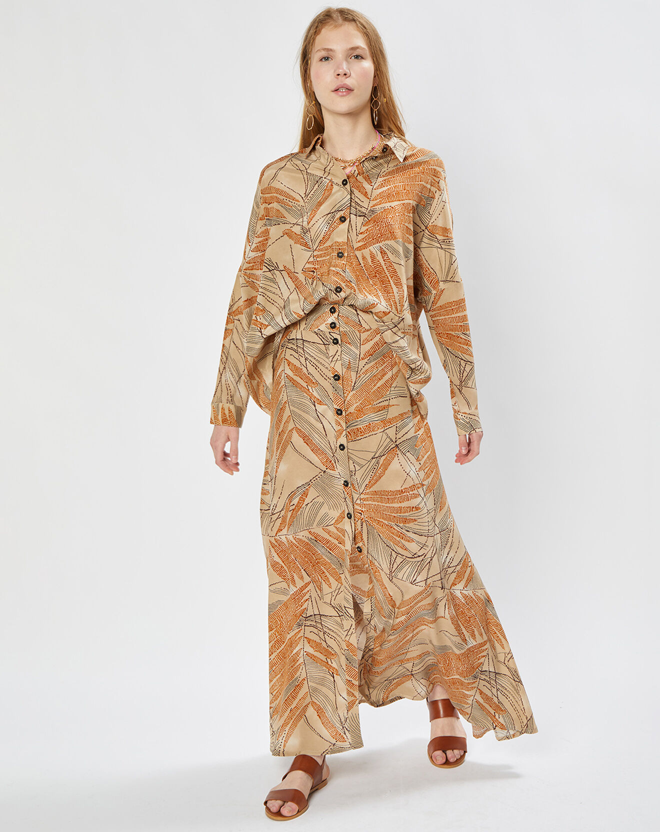 Stella Forest Chemise large Amélie ocre