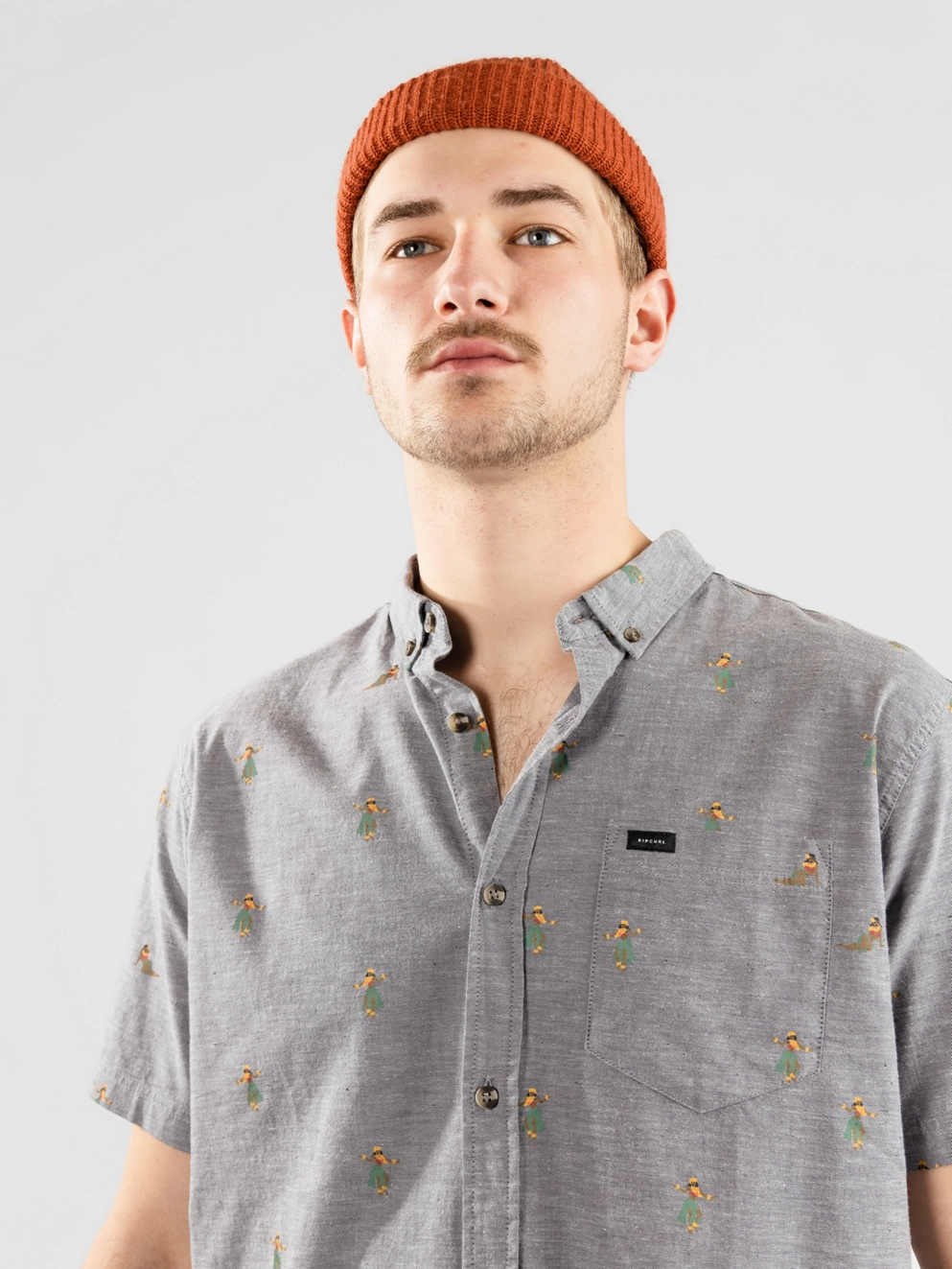 Rip Curl Hula Breach Shirt dark navy
