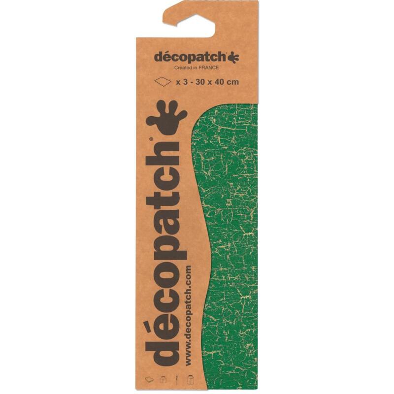 Pochette 3 Feuilles Identiques Ref 445 - Vert