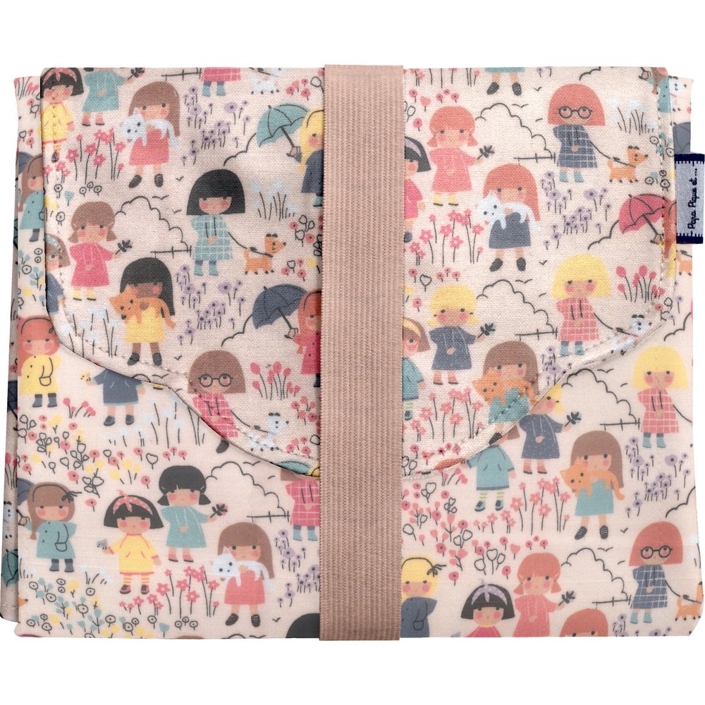Tapis À Langer Petites Filles Pop