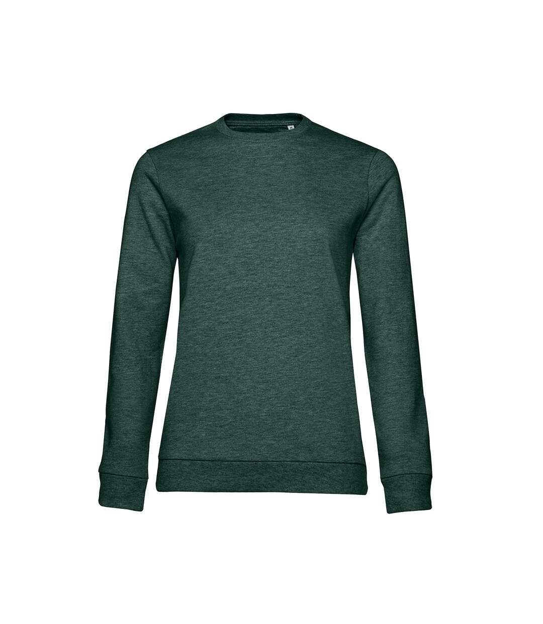 B&C - Sweat - Femme (Vert foncé Chiné) - UTBC4720