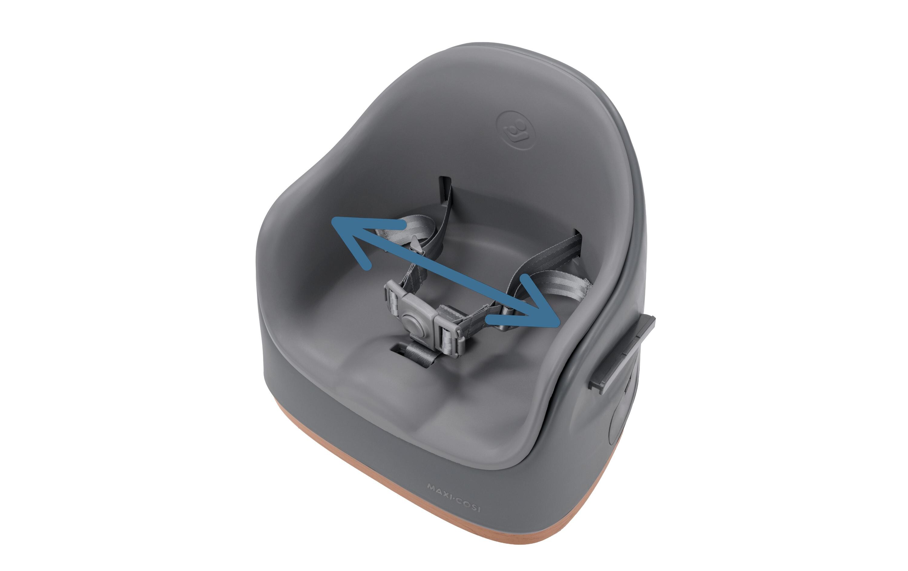 Tischsitz Jay GraphitTisch-Sitzerhöhung mit Tablett – elegance Graphite