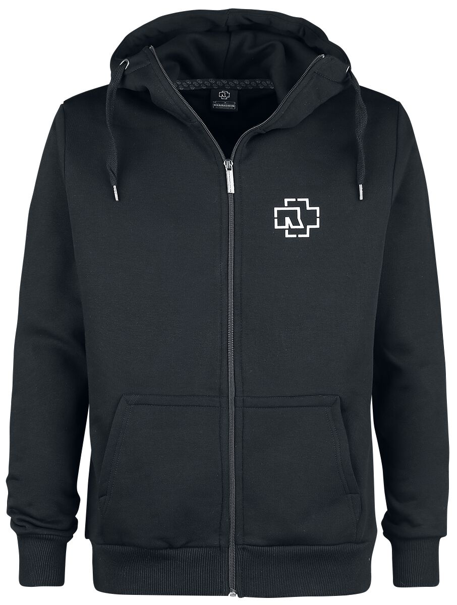 United States | Rammstein Sweat-shirt zippé à capuche