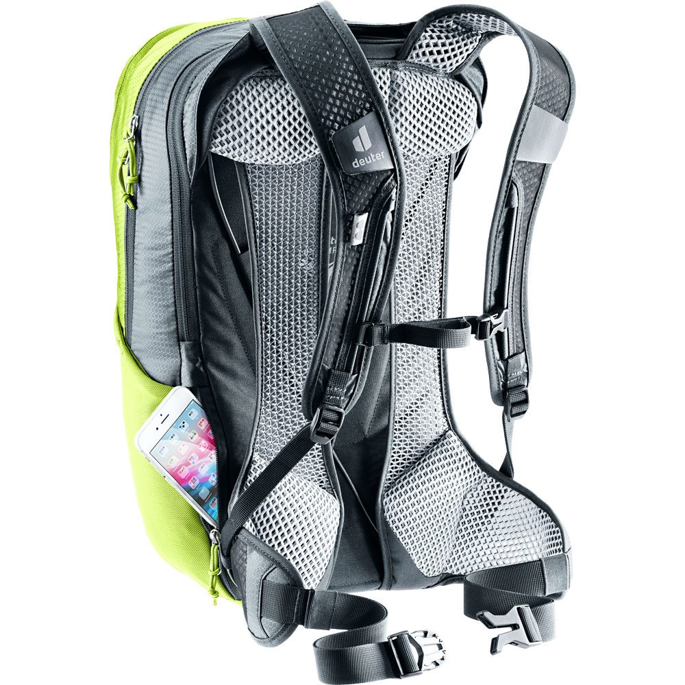 deuter Race Air 14l+3 Bike Rucksack Damen citrus graphite