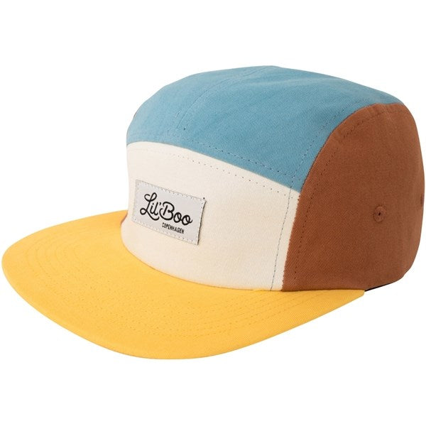 Køb Lil' Boo Block 5-Panel Cap Teal/Brown/Orange