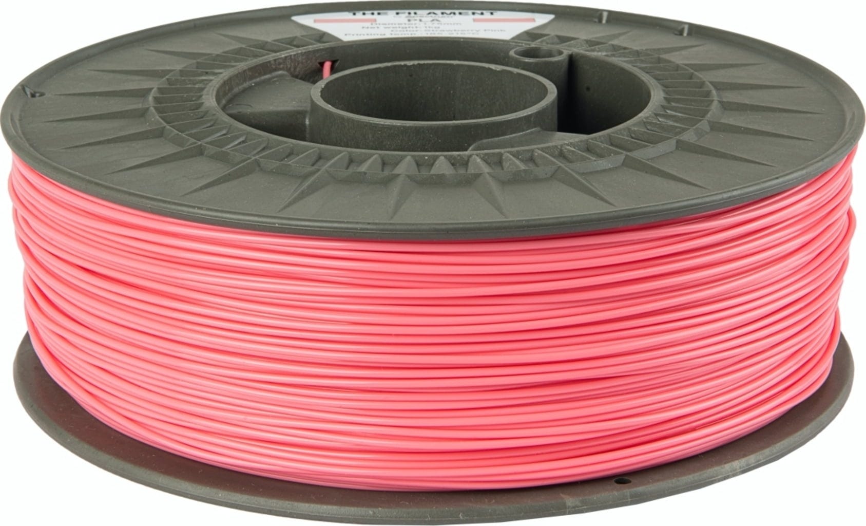 The Filament  PLA Strawberry Pink, 1,75 mm / 1000 g    Zuverlässiges & kostengünstiges PLA in Strawberry Pink