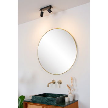 Lucide badkamer duospot Lennert IP44 zwart