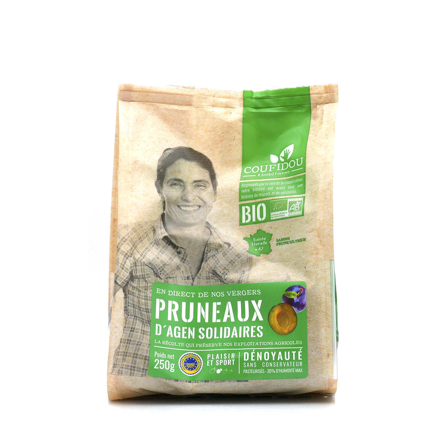 Pruneaux d'Agen Bio - Dénoyautés très gros