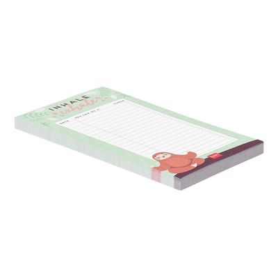 Legami - Bloc-notes 11 x 19 cm - 70 feuilles - sloth
