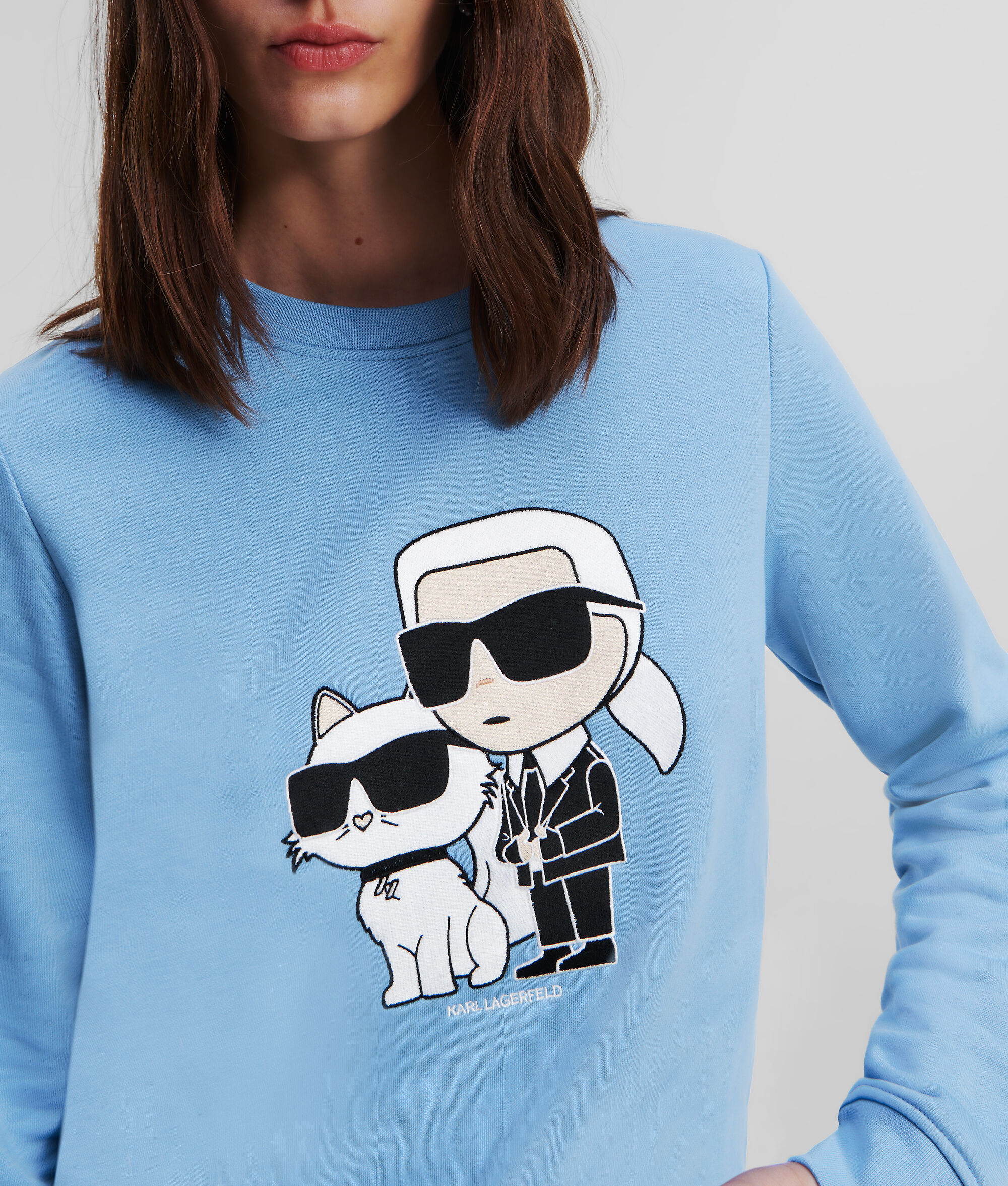 SWEAT-SHIRT KARL IKONIK KARL ET CHOUPETTE