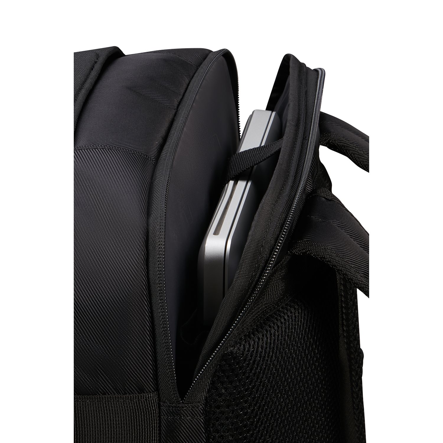 American Tourister Urban Track Travel Backpack asphalt black