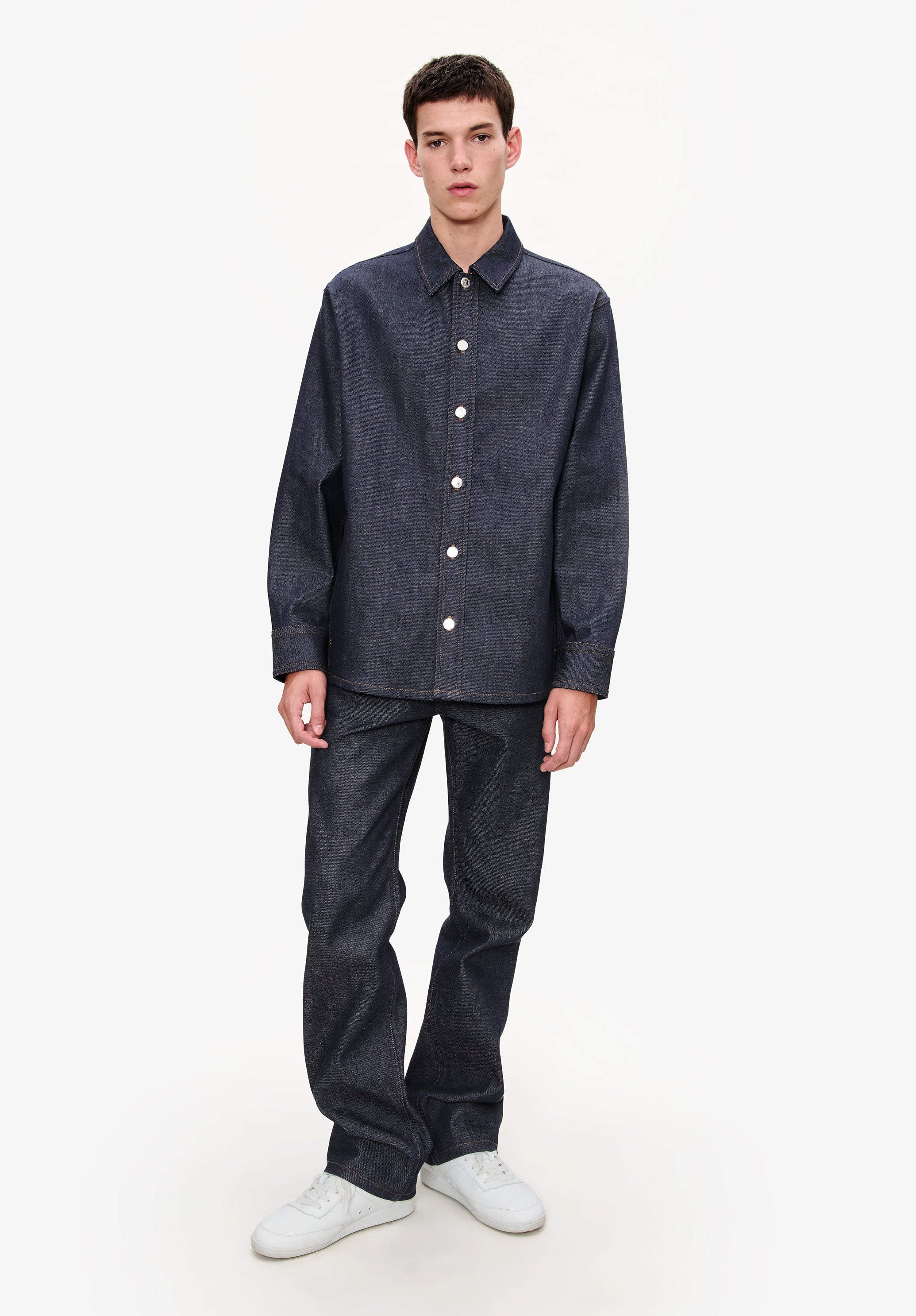 Veste en denim japonais - Indigo