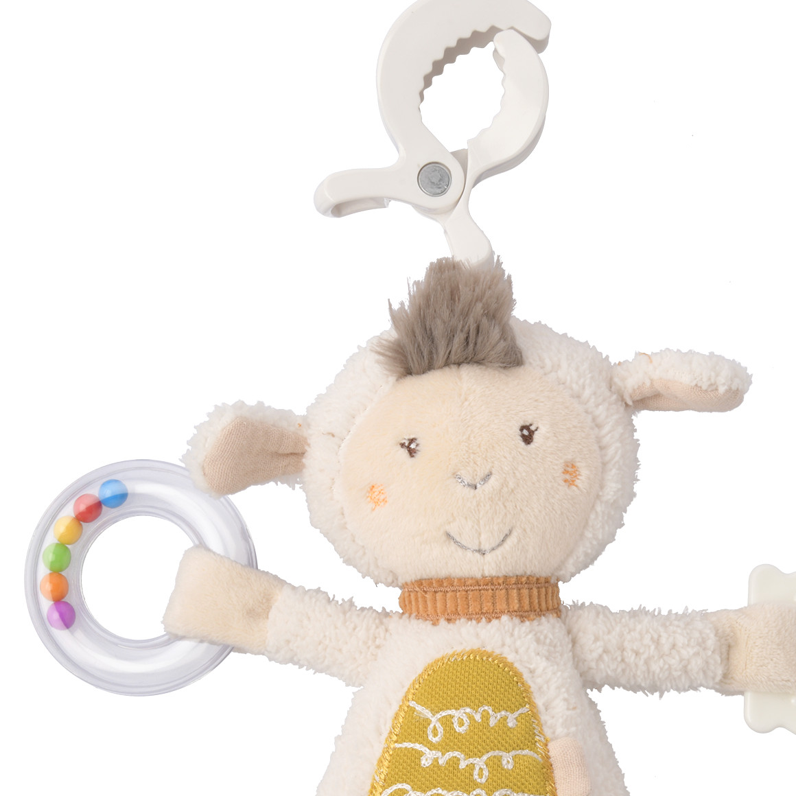 Topomini Baby Activity Schaf mit vielen Elementen hellbeige