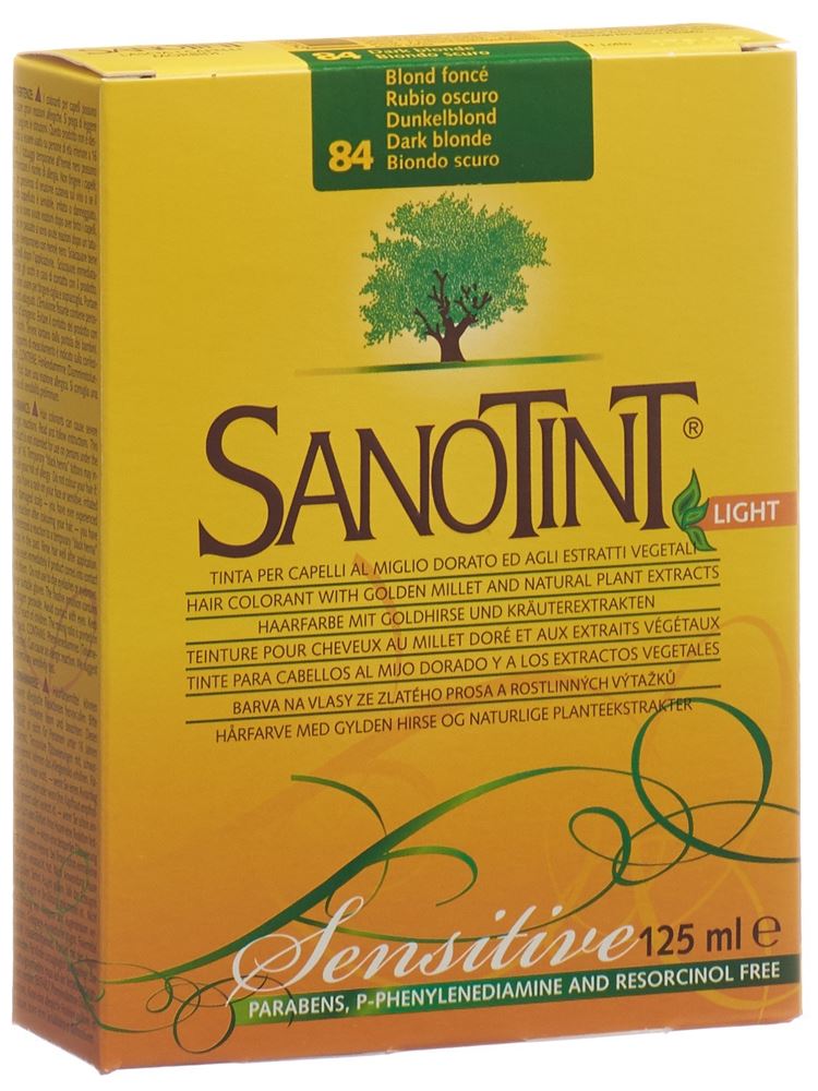 SANOTINT Sensitive Light Haarfarbe 84 dunkelblond 1 Stk