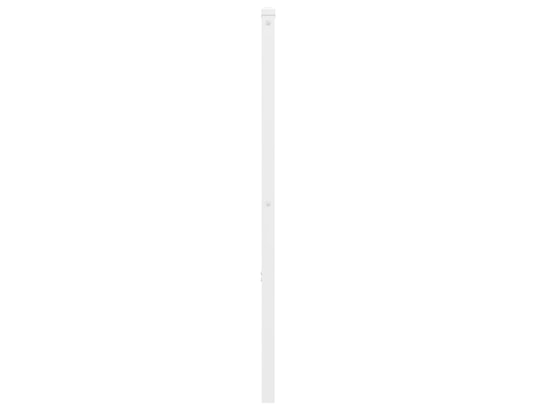 VIDAXL - Tête de lit métal blanc 193 cm