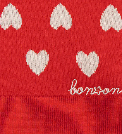 Bonton Bluse - Strick - Paula - Coeur Rouge