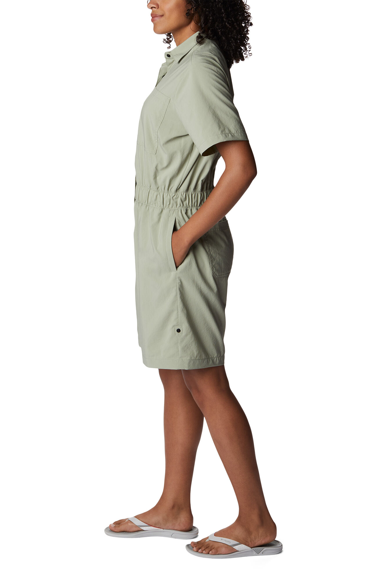 Shorts femininos Columbia Silver Ridge Utility™ Mono - Cáqui