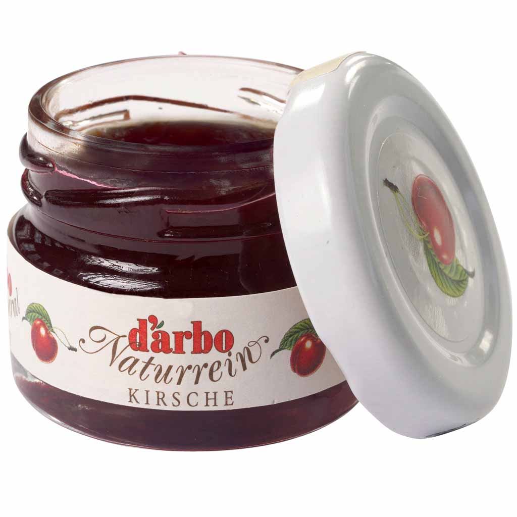 Darbo Naturrein Konfitüre extra Kirsche Minigläser 60x28g=1680g MHD:25.9.26